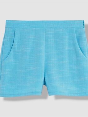 Aqua Kids Girl's Blue Side Pocket Chino Barbie Shorts Size XL